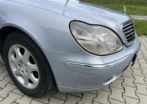 Mercedes-Benz Klasa S cena 21900 przebieg: 170000, rok produkcji 2000 z Częstochowa małe 742